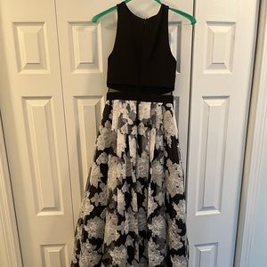 Betsy & Adam Long formal dress